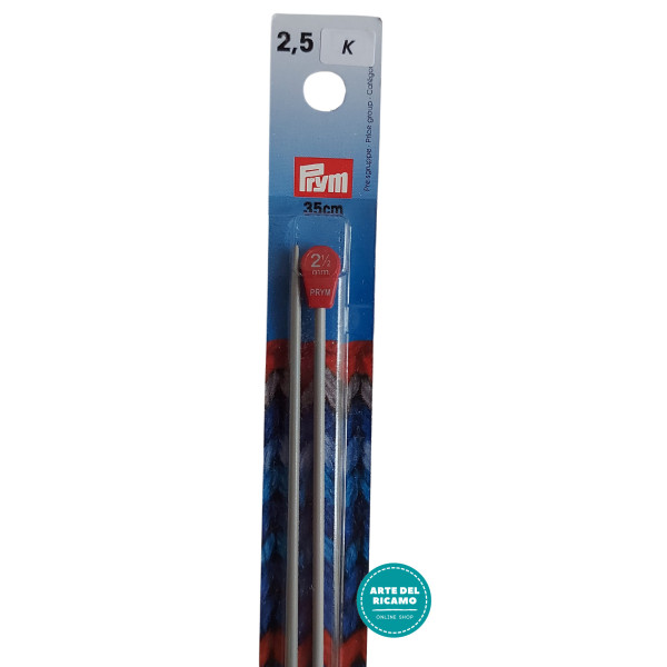 Prym - Knitting Pins in Aluminium  - 35 cm - 2.5 mm